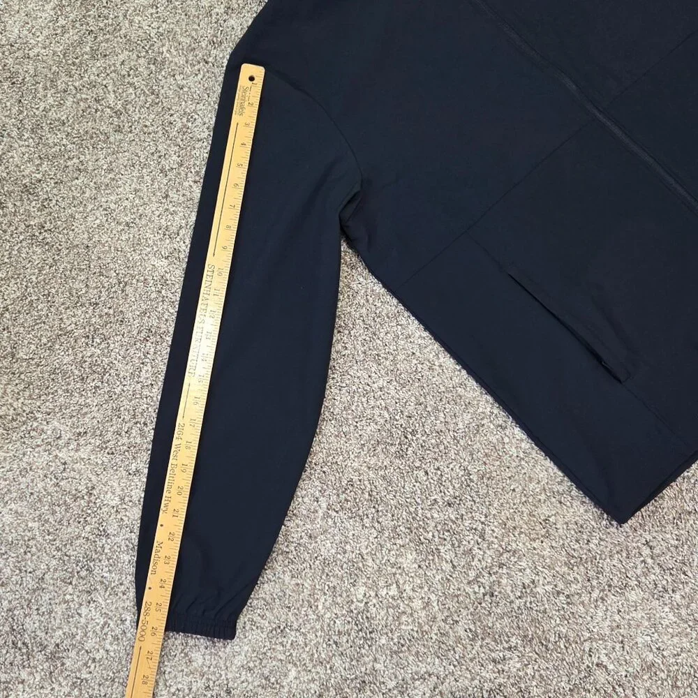 NWT -- Under Armour Men’s UA Vibe Woven Windbreaker, Black, Men's Large - Picture 6 of 10